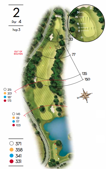 Hoyo 2 - Club Golf d'Aro