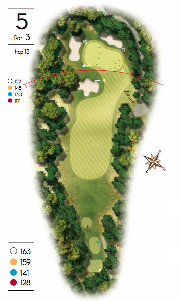 Hoyo 5 - Club Golf d'Aro