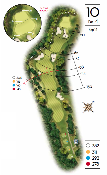 Hoyo 10 - Club Golf d'Aro